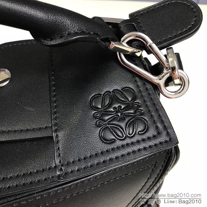LOEWE羅意威 幾何拼色 原單品質 火遍全世界熱銷款puzzle bag 01137 可折疊 手提肩背斜挎包  jdl1000